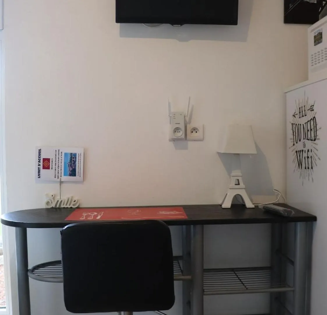 Studio Independant Universite Albi Parking 0*,
